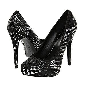 Report Signature Black Crystal Camo Parker 2 Heels